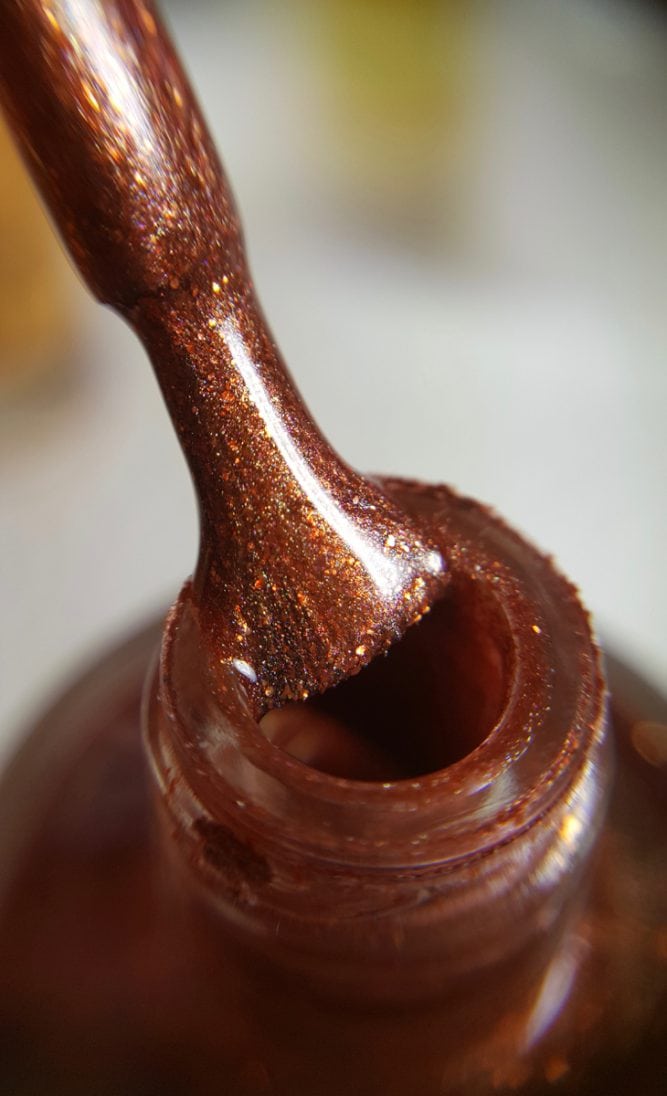 Copper Beech bottle macro