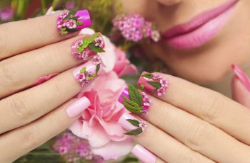 Floral Nails