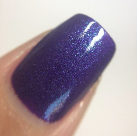 Deep Purple Shimmer Polish - LivOliv Cosmetics Vegan Nail Varnish ...