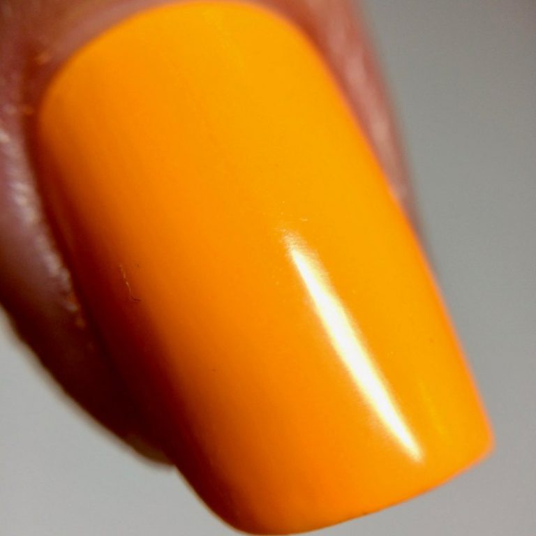 Neon Orange Nail Polish Livoliv Cosmetics Nail Varnish Carnival 7914