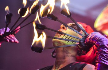 Fire Breather Festival Entertainer