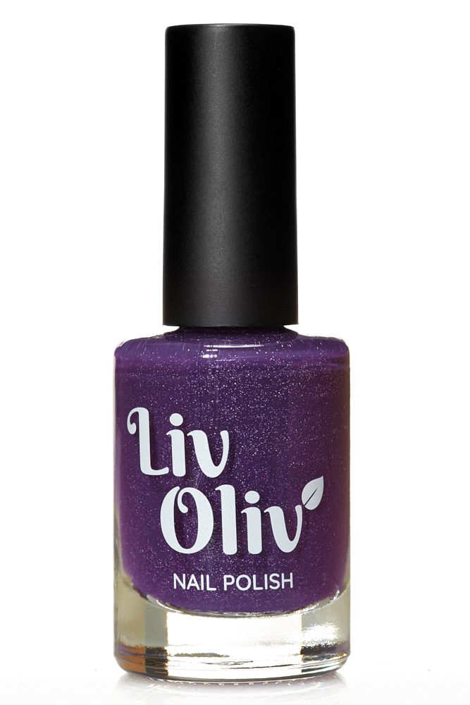 Purple to Aqua thermal cruelty free nail polish hot state